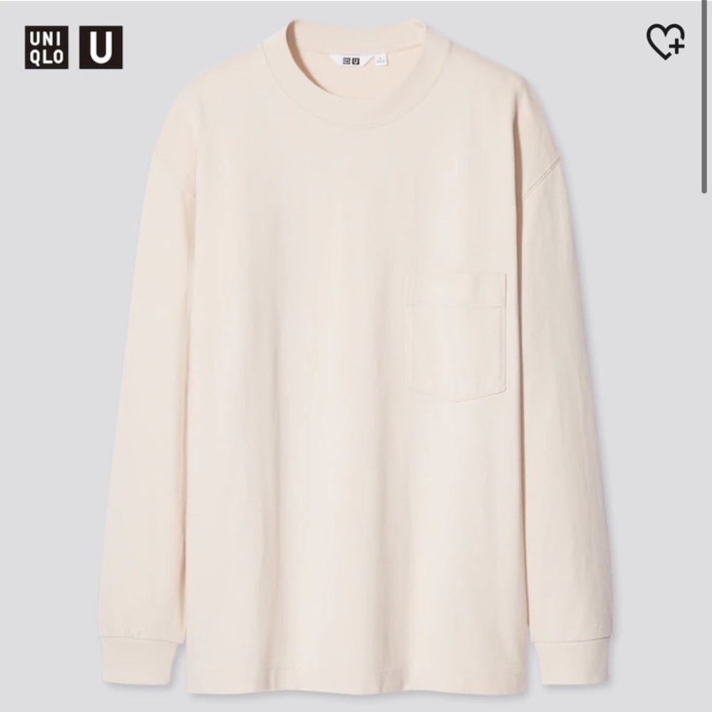 UNIQLO U CREW NECK LONG-SLEEVE T-SHIRT
